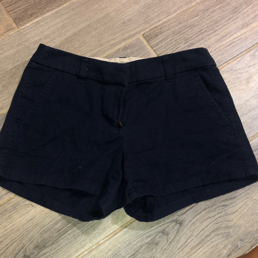 Navy blue j crew shorts, like new.
